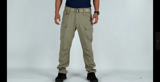 Pantalon Cargo tactique imperméable multifonctionnel, pantalon d'uniforme Acu pour le travail, la randonnée et l'entraînement, salopette d'extérieur